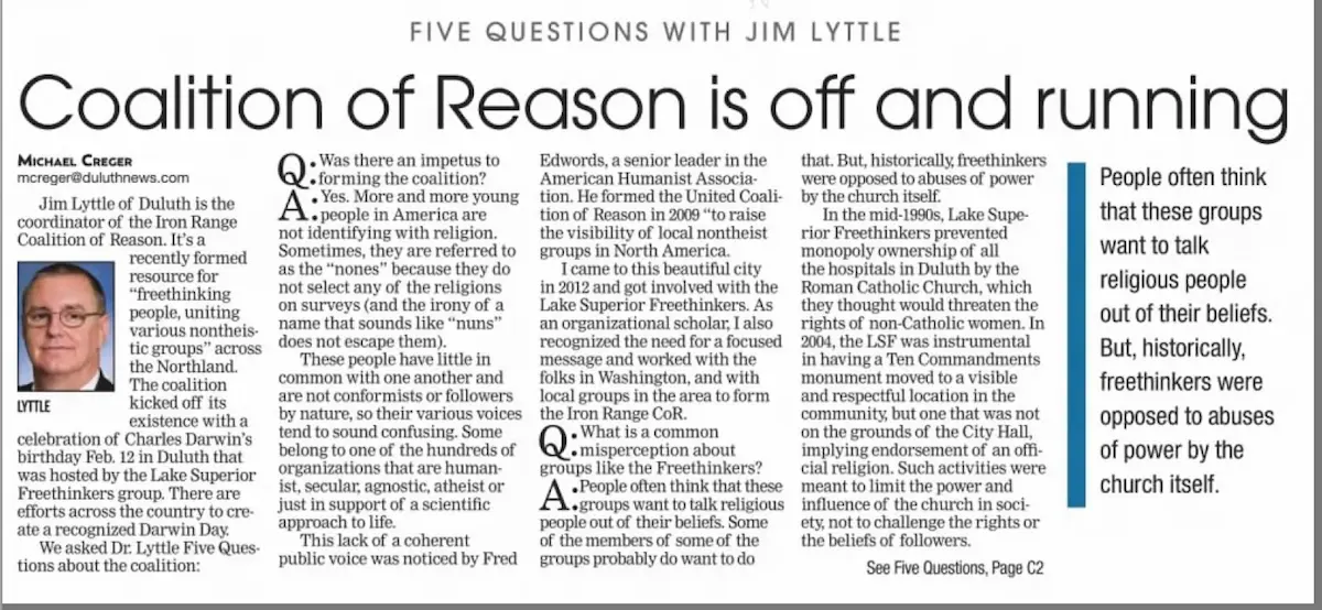Five Questions, 1 of 3