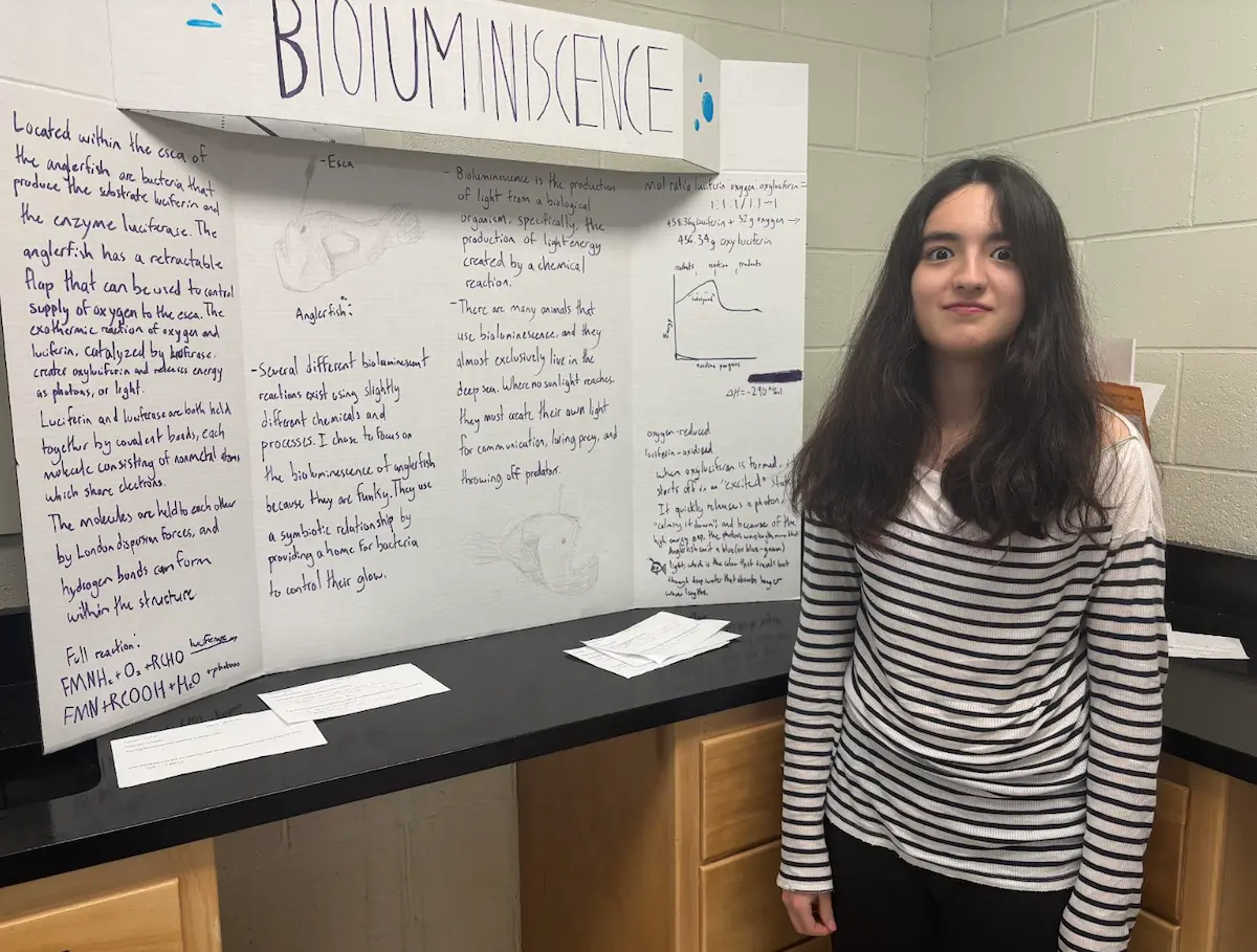 Science project at the Marshall School
