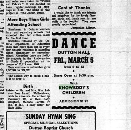 Friday march 5 1971 Dutton Hall