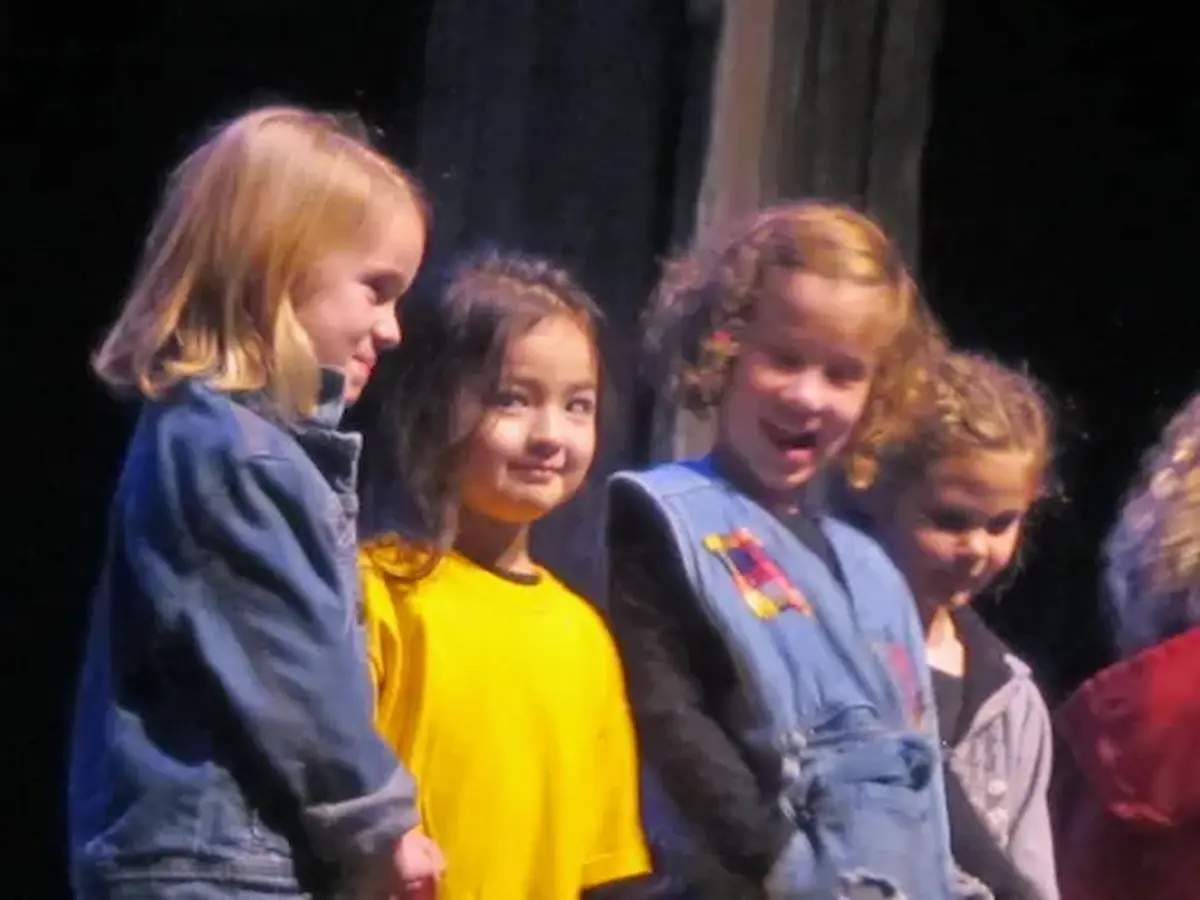 In a Kids' play at the Duluth Playhouse
